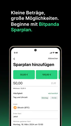 Bitpanda: Krypto & Aktien screenshot