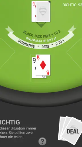BlackJack Trainer Pro screenshot