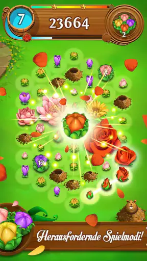 Blossom Blast Saga 3 gewinnt! screenshot