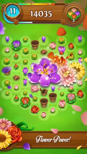 Blossom Blast Saga 3 gewinnt! screenshot