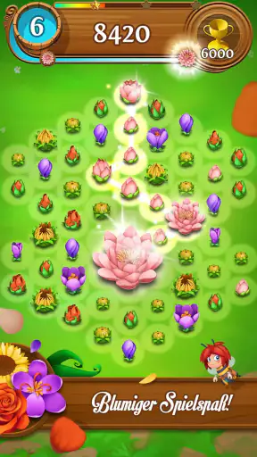 Blossom Blast Saga 3 gewinnt! screenshot