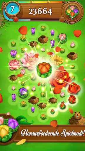 Blossom Blast Saga 3 gewinnt! screenshot