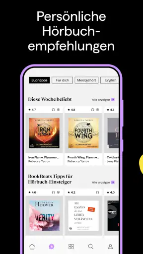 BookBeat - Hörbucher & E-Books screenshot