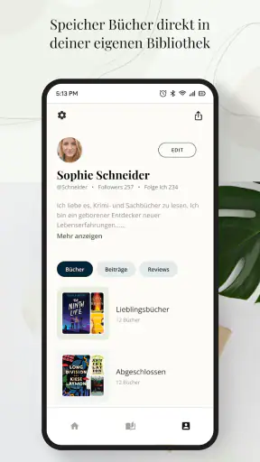 bookie: Buch Tracker & Lesen screenshot