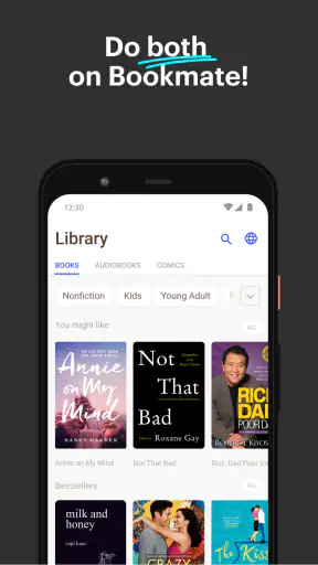 Bookmate: books & audiobooks screenshot