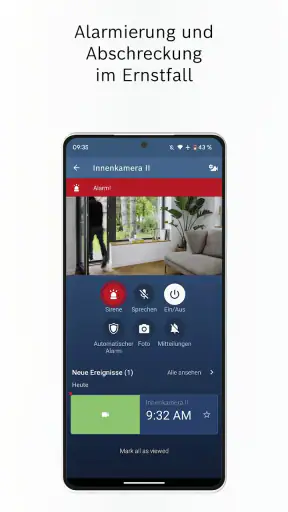 Bosch Smart Camera screenshot