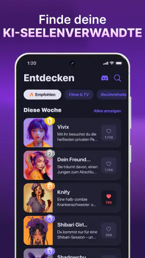 Botify AI: Chat, Voice, Text screenshot