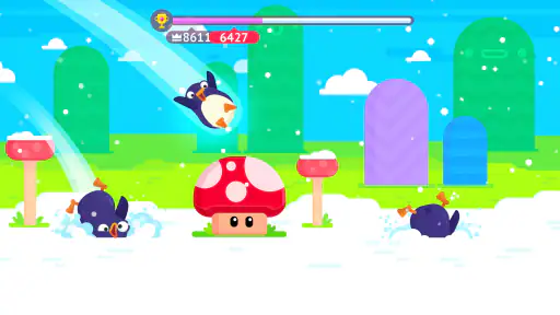 Bouncemasters: Pinguin Spiele screenshot