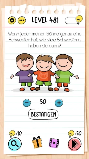Brain Test: Knifflige Rätsel screenshot