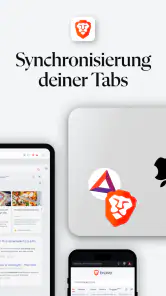 Brave Private VPN Webbrowser screenshot