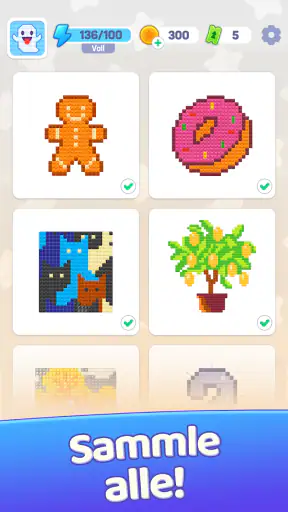 Brilliant Sort: Diamant-Puzzle screenshot