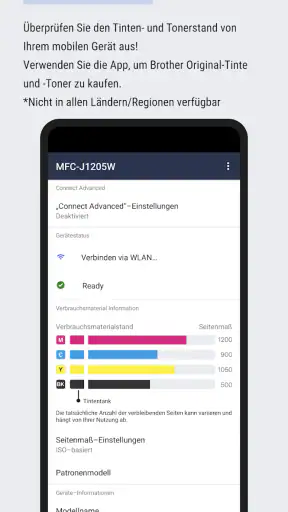 Brother Mobile Connect screenshot