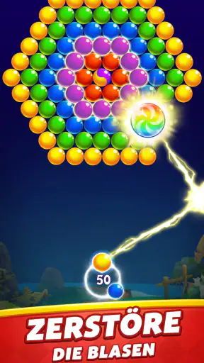 Bubble Shooter - Offline Spiel screenshot
