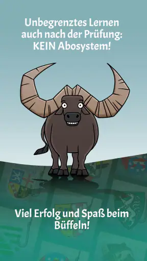 Büffeln Fischerprüfungen screenshot