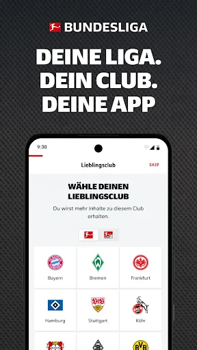 Bundesliga App Fussball News screenshot