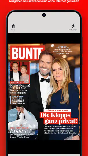 BUNTE Magazin screenshot
