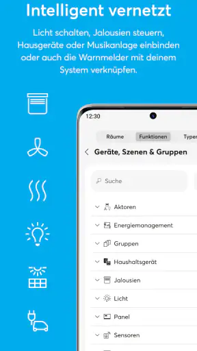 Busch-free@home® Next screenshot