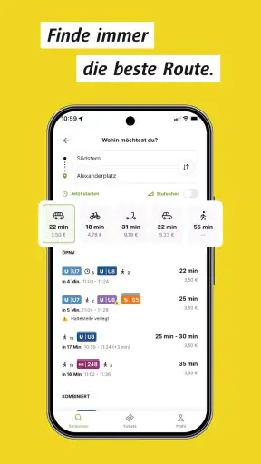 BVG Jelbi: Mobilität in Berlin screenshot