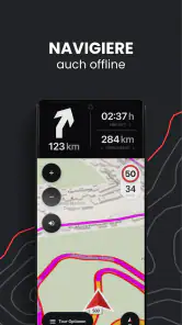 calimoto — Motorradnavigation screenshot
