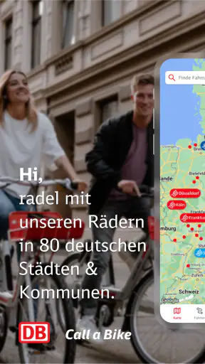 DB Call a Bike screenshot