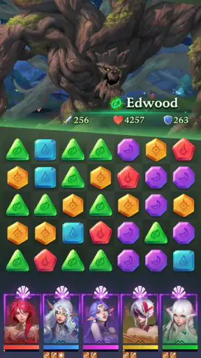 Call of Antia: Match 3 RPG screenshot