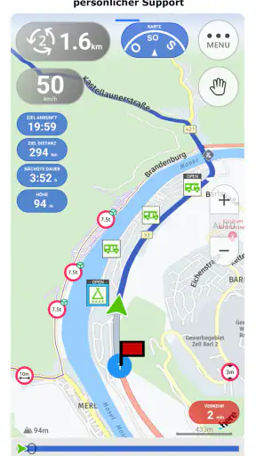 Camping Navi by POIbase screenshot