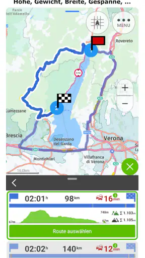 Camping Navi by POIbase screenshot