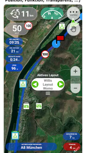 Camping Navi by POIbase screenshot