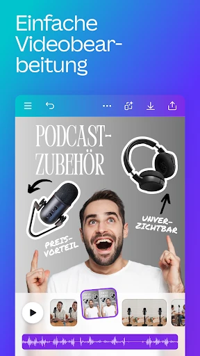 Canva: Video & Foto bearbeiten screenshot
