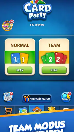 Cardparty screenshot