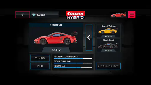 Carrera Hybrid screenshot