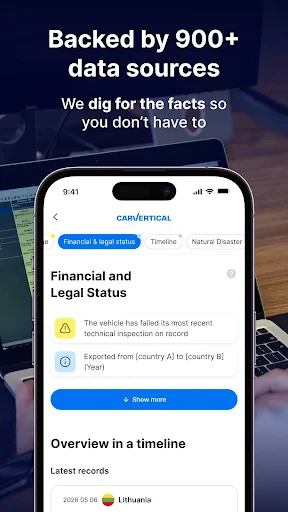 carVertical: Check Car History screenshot