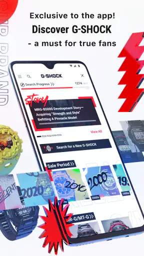 CASIO WATCHES screenshot