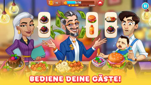 Chef Friends: Kochspiel screenshot