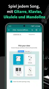 Chordify: Akkorde & Stimmgerät screenshot