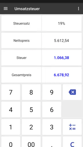 ClevCalc - Taschenrechner screenshot