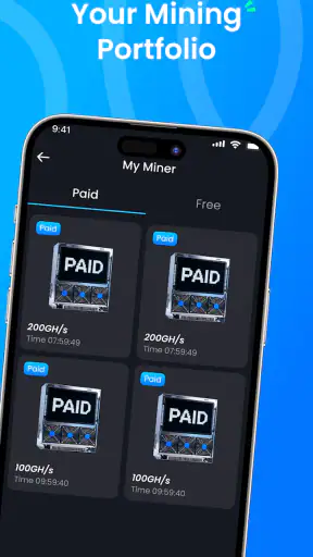 CloudMineX-Mining-App screenshot