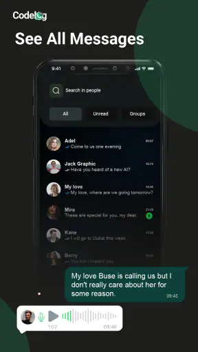 CodeLog screenshot