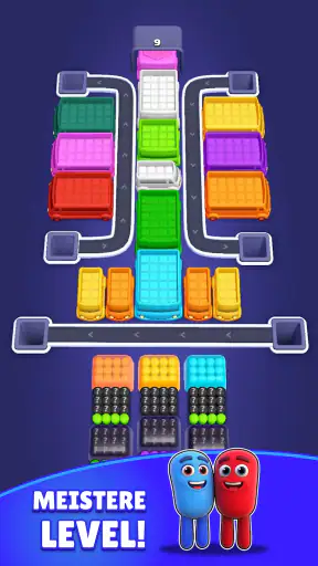 Color Bus Fill: Traffic Puzzle screenshot