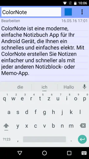 ColorNote Notepad Notizen screenshot