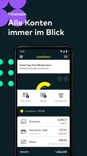 comdirect screenshot