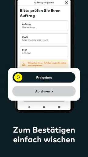 comdirect photoTAN App screenshot