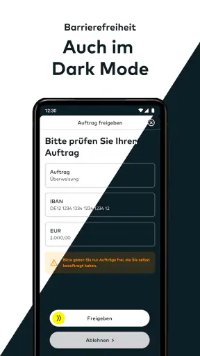 comdirect photoTAN App screenshot