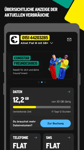 congstar screenshot