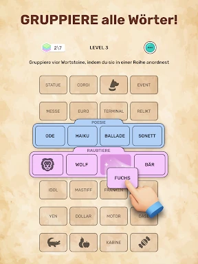 Connect Word - Assoziationen screenshot