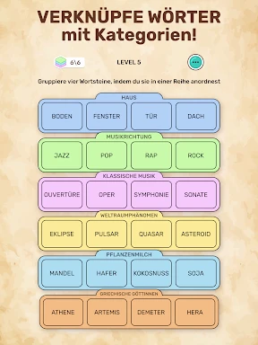 Connect Word - Assoziationen screenshot