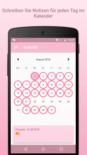 Contraceptive Ring Reminder + screenshot