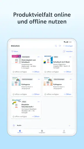 Cornelsen Lernen screenshot