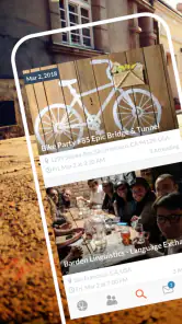Couchsurfing Reise-App screenshot