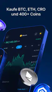 Crypto.com - Kaufe BTC ETH CRO screenshot